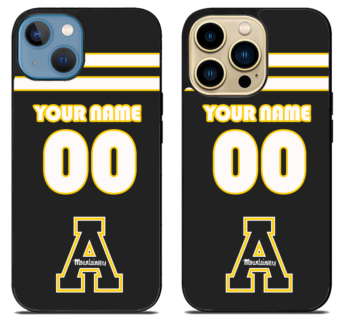 Custom Personalized Appalachian State Mountaineers iPhone 14 | 14 Plus | 14 Pro | 14 Pro Max Case