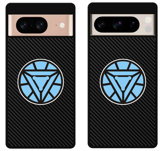 Arc Reactor Iron Man Carbon Google Pixel 8 | 8 Pro Case