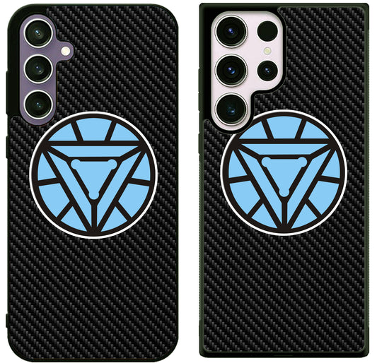 Arc Reactor Iron Man Carbon Samsung Galaxy S25 | S25+ | S25 Ultra Case