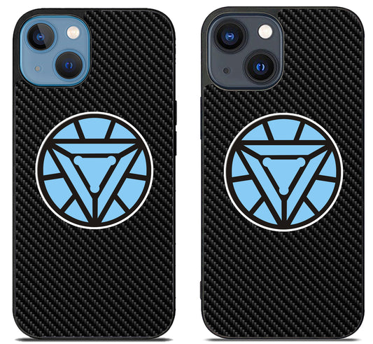 Arc Reactor Iron Man Carbon iPhone 15 | iPhone 15 Plus Case