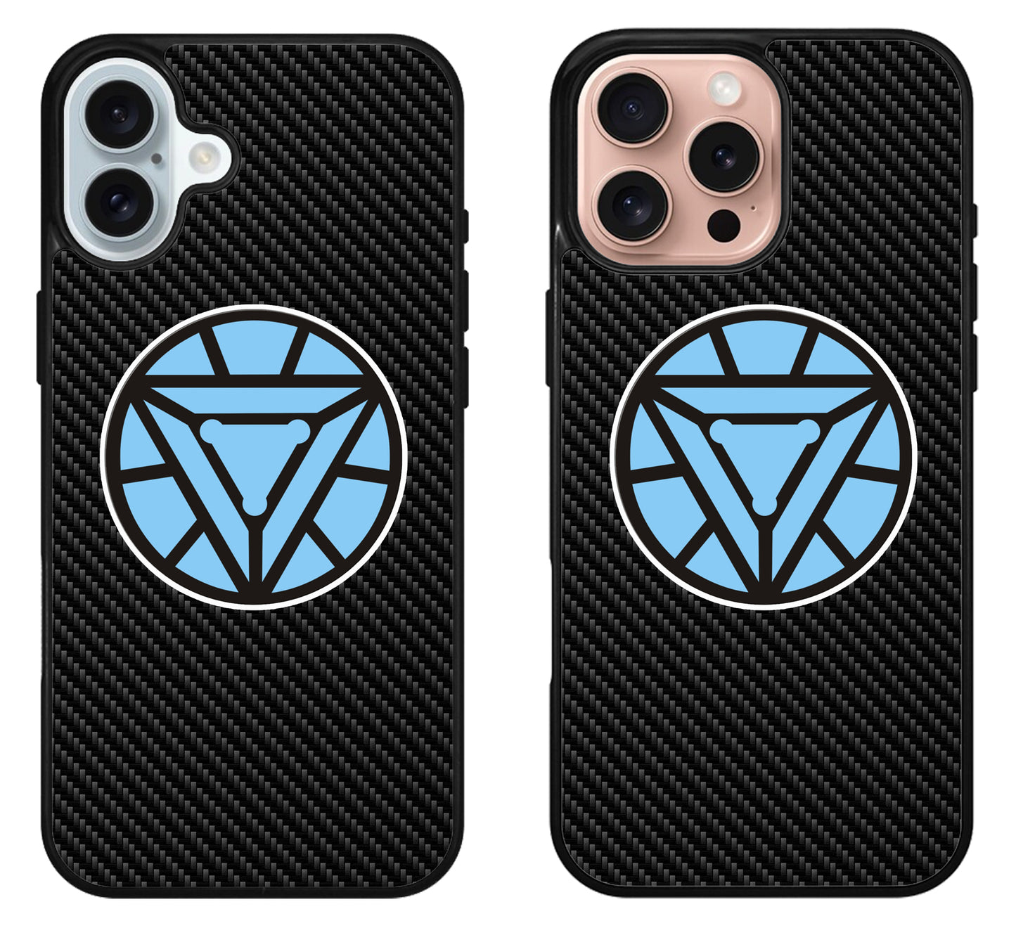 Arc Reactor Iron Man Carbon iPhone 16 | 16 Plus | 16 Pro | 16 Pro Max Case