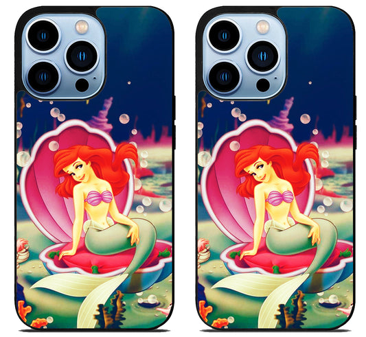 Ariel Princess Mermaid Disney iPhone 15 Pro | iPhone 15 Pro Max Case