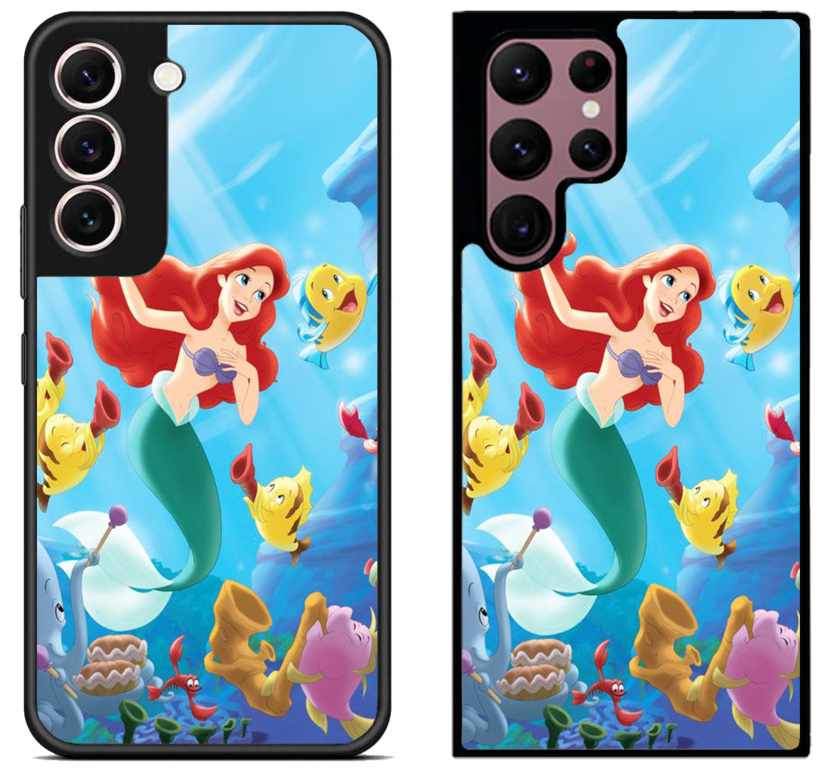 Ariel The Little Mermaid Cover Samsung S22 | S22+ | S22 Ultra Case