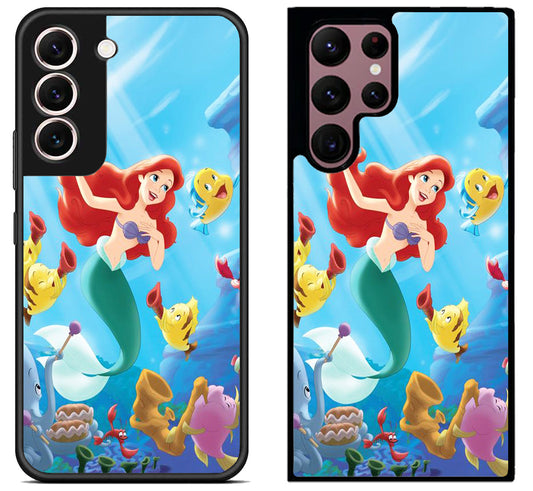 Ariel The Little Mermaid Cover Samsung S22 | S22+ | S22 Ultra Case