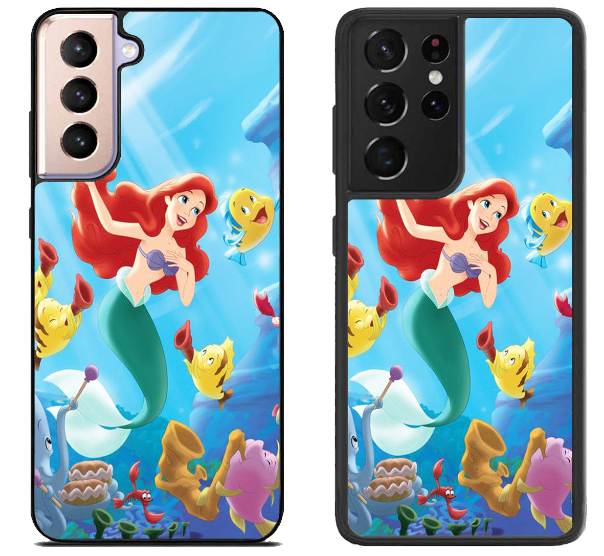 Ariel The Little Mermaid Cover Samsung Galaxy S21 | S21 FE | S21+ | S21 Ultra Case