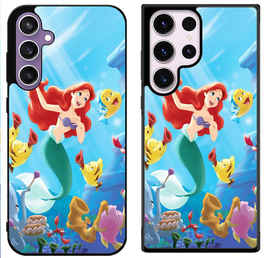 Ariel The Little Mermaid Cover Samsung Galaxy S24 | S24+ | S24 Ultra Case
