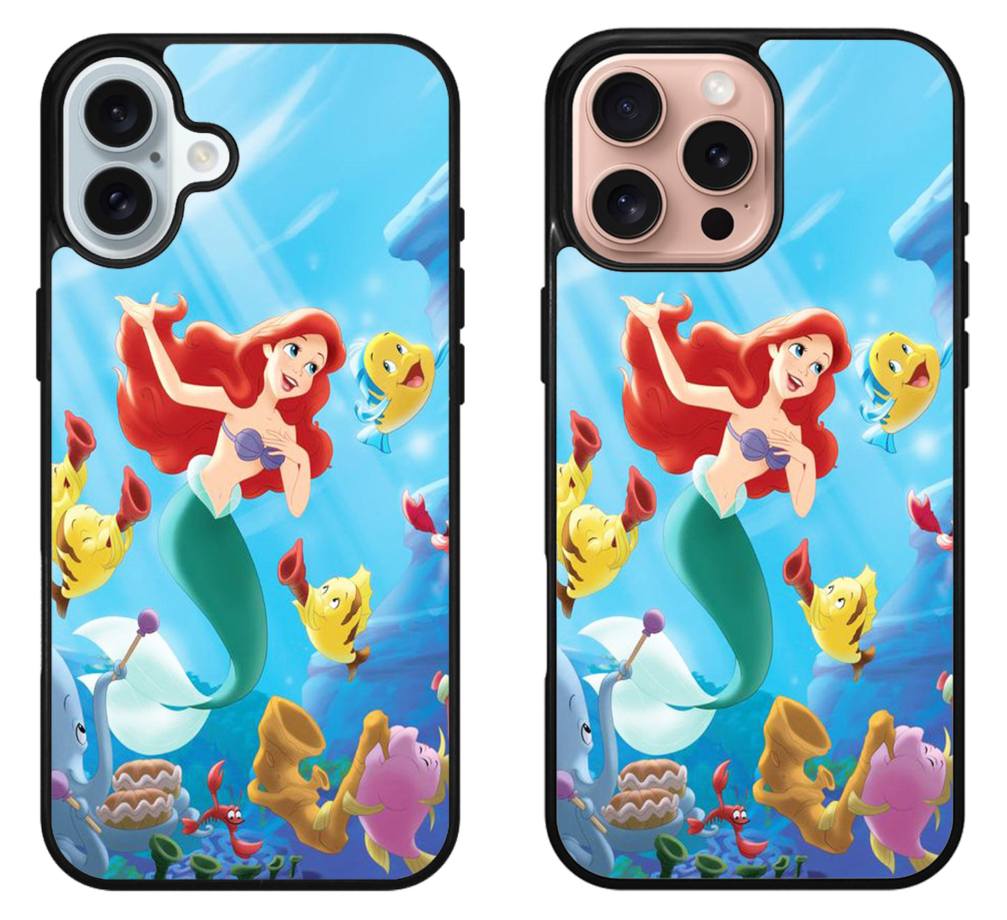 Ariel The Little Mermaid Cover iPhone 16 | 16 Plus | 16 Pro | 16 Pro Max Case