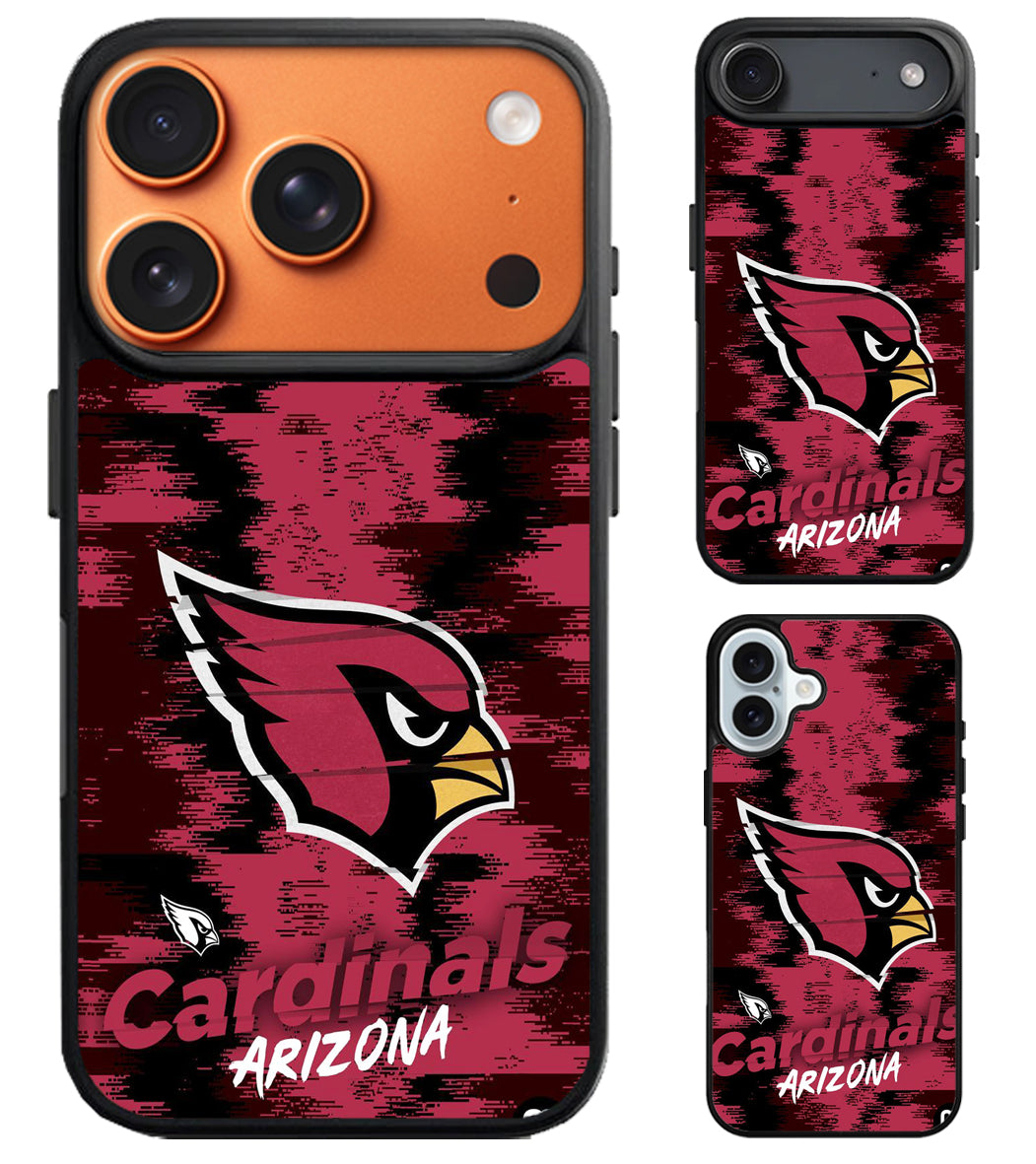 Arizona Cardinals Colorfull iPhone Air | iPhone 17 | 17 Pro | 17 Pro Max Case