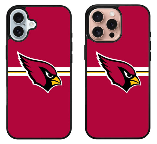 Arizona Cardinals Logo iPhone 16 | 16 Plus | 16 Pro | 16 Pro Max Case