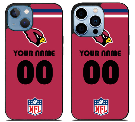 Custom Personalized Arizona Cardinals NFL iPhone 13 | 13 Mini | 13 Pro | 13 Pro Max Case