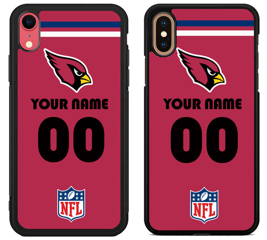 Custom Personalized Arizona Cardinals NFL iPhone X | Xs | Xr | Xs Max Case