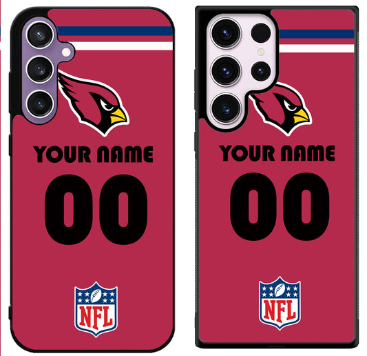 Custom Personalized Arizona Cardinals Samsung Galaxy S24 | S24+ | S24 Ultra Case