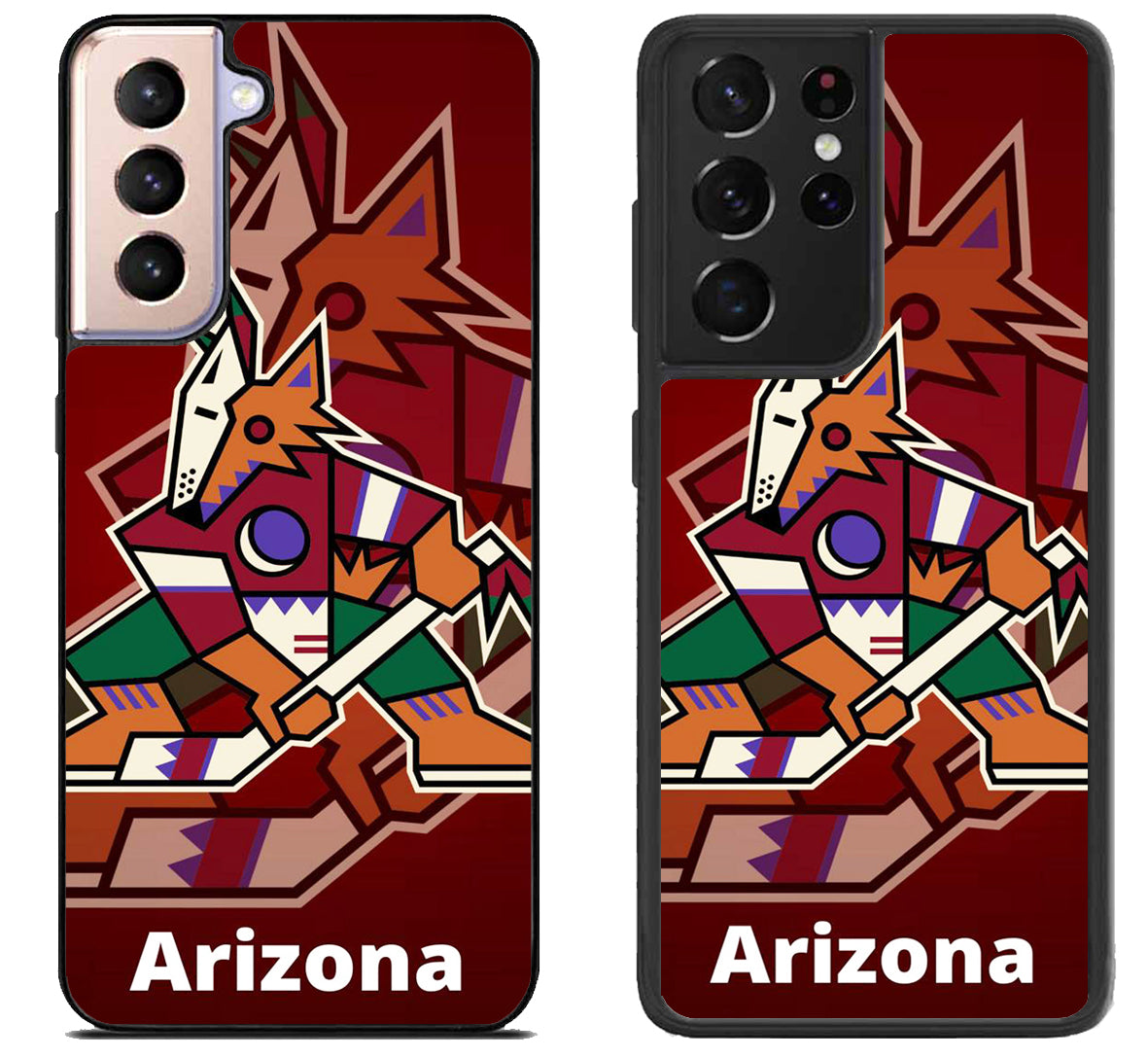 Arizona Coyotes Background Samsung Galaxy S21 | S21 FE | S21+ | S21 Ultra Case
