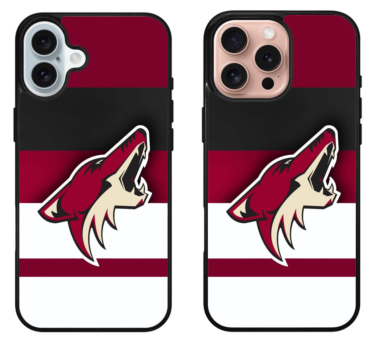 Arizona Coyotes Stripe iPhone 16 | 16 Plus | 16 Pro | 16 Pro Max Case