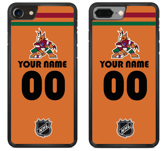 Custom Personalized Arizona Coyotes NHL iPhone 8 | 8 Plus Case