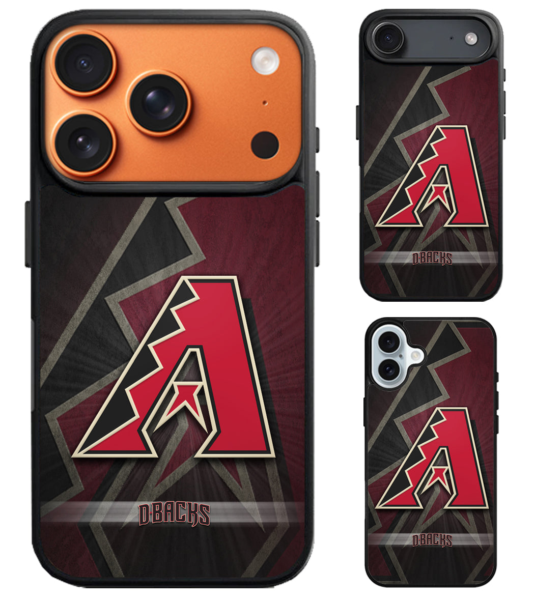 Arizona Diamondbacks Background iPhone Air | iPhone 17 | 17 Pro | 17 Pro Max Case