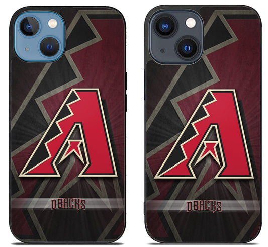 Arizona Diamondbacks Background iPhone 15 | iPhone 15 Plus Case