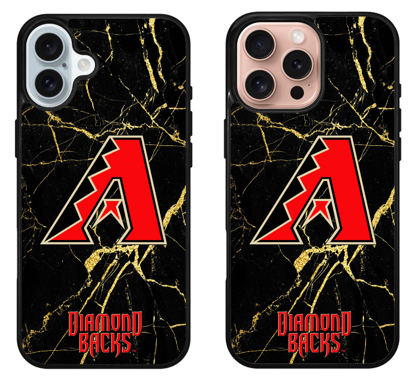 Arizona Diamondbacks Marble iPhone 16 | 16 Plus | 16 Pro | 16 Pro Max Case