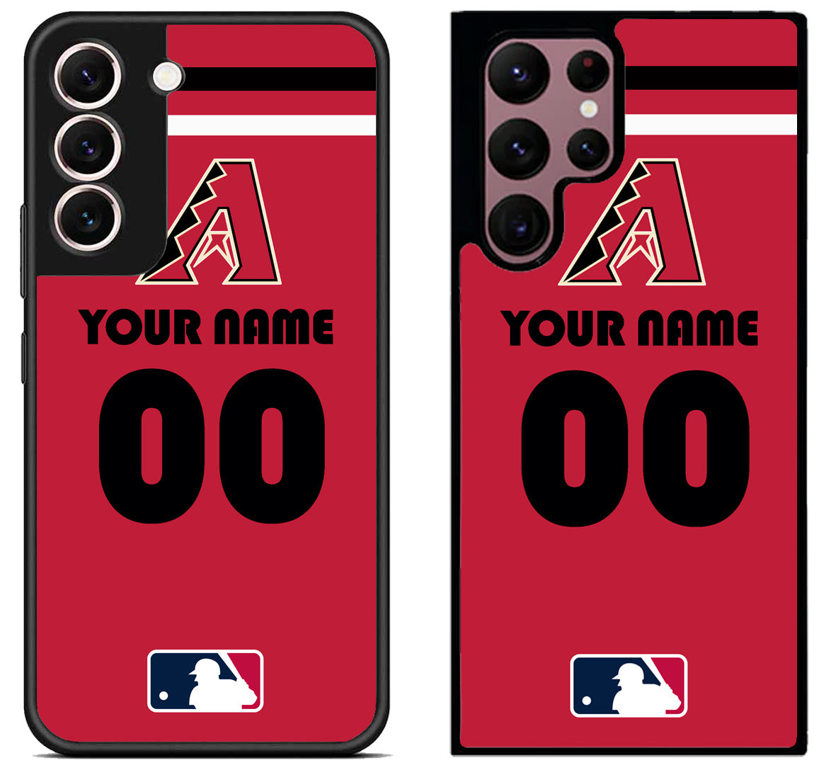 Custom Personalized Arizona Diamondbacks MLB Samsung Galaxy S22 | S22+ | S22 Ultra Case