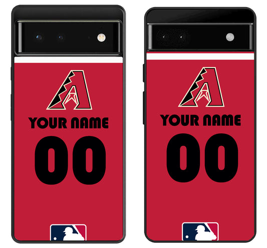 Custom Personalized Arizona Diamondbacks MLB Google Pixel 6 | 6A | 6 Pro Case