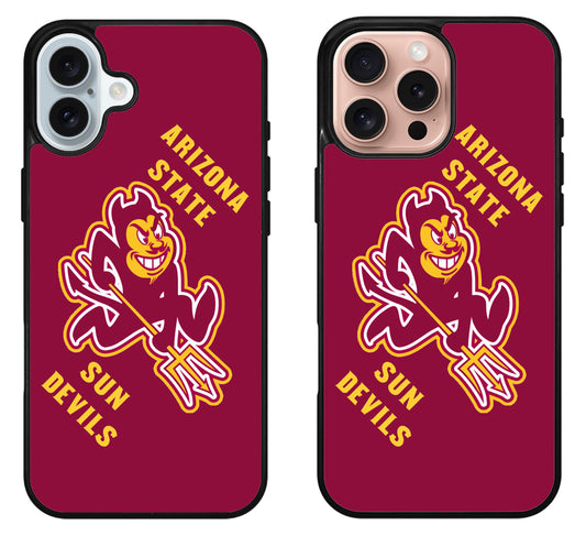 Arizona State Sun Devils Cover iPhone 16 | 16 Plus | 16 Pro | 16 Pro Max Case