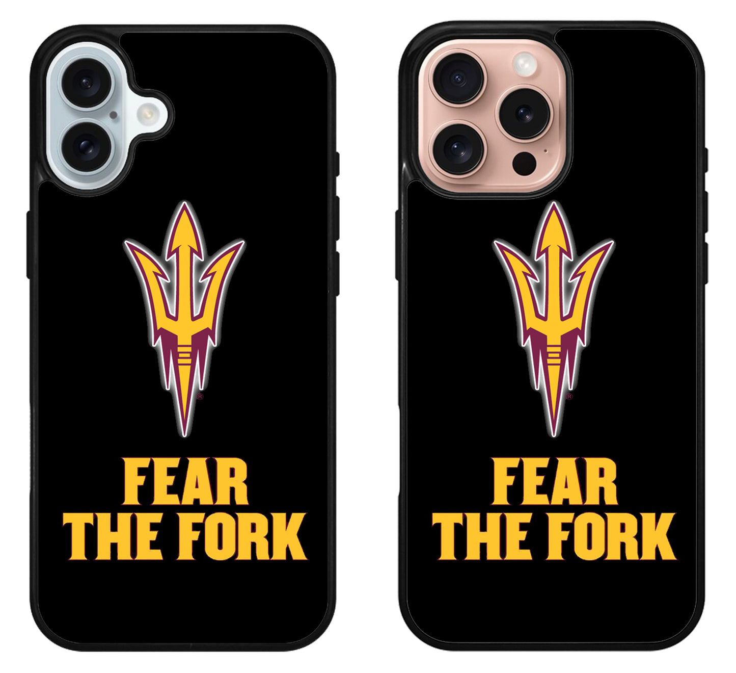 Arizona State Sun Devils Fear Fork iPhone 16 | 16 Plus | 16 Pro | 16 Pro Max Case