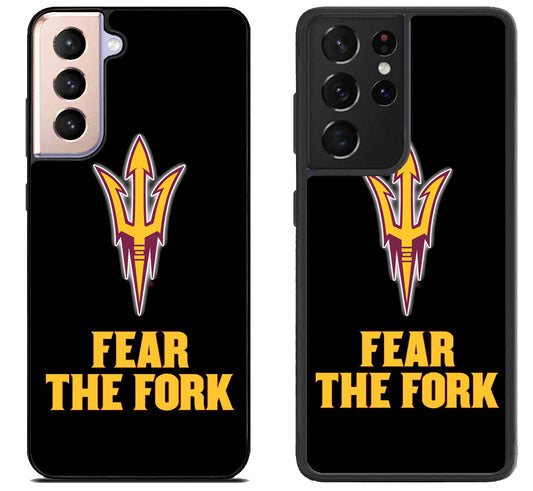 Arizona State Sun Devils Fear Fork Samsung Galaxy S21 | S21 FE | S21+ | S21 Ultra Case
