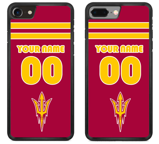 Custom Personalized Arizona State Sun Devils iPhone 8 | 8 Plus Case