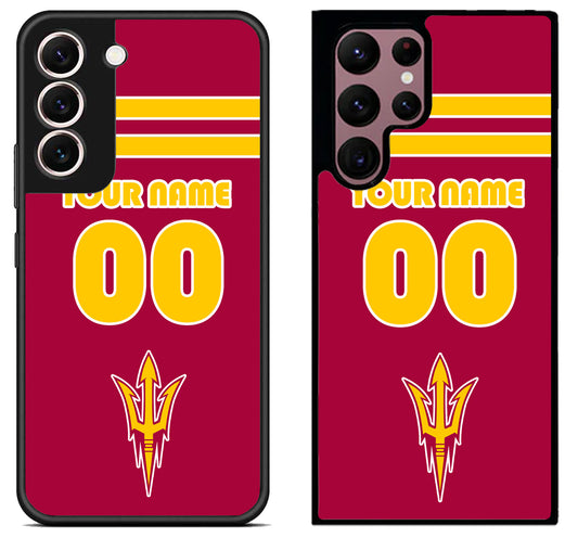 Custom Personalized Arizona State Sun Devils Samsung Galaxy S22 | S22+ | S22 Ultra Case