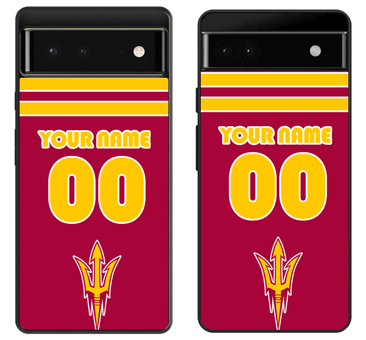 Custom Personalized Arizona State Sun Devils Google Pixel 6 | 6A | 6 Pro Case