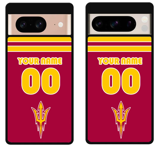 Custom Personalized Arizona State Sun Devils Google Pixel 8 | 8 Pro Case