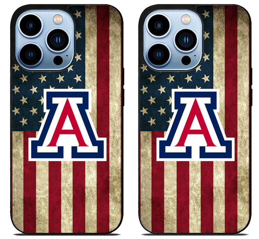 Arizona Wildcats Flag iPhone 15 Pro | iPhone 15 Pro Max Case