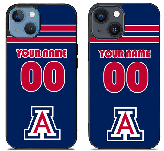 Custom Personalized Arizona Wildcats iPhone 15 | iPhone 15 Plus Case