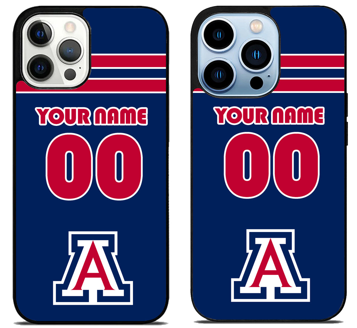 Custom Personalized Arizona Wildcats iPhone 15 Pro | iPhone 15 Pro Max Case