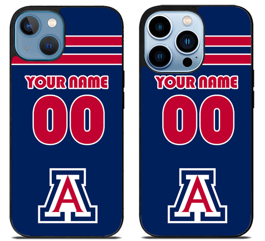 Custom Personalized Arizona Wildcats iPhone 13 | 13 Mini | 13 Pro | 13 Pro Max Case