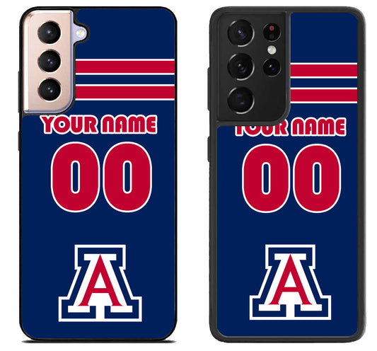 Custom Personalized Arizona Wildcats Samsung Galaxy S21 | S21 FE | S21+ | S21 Ultra Case