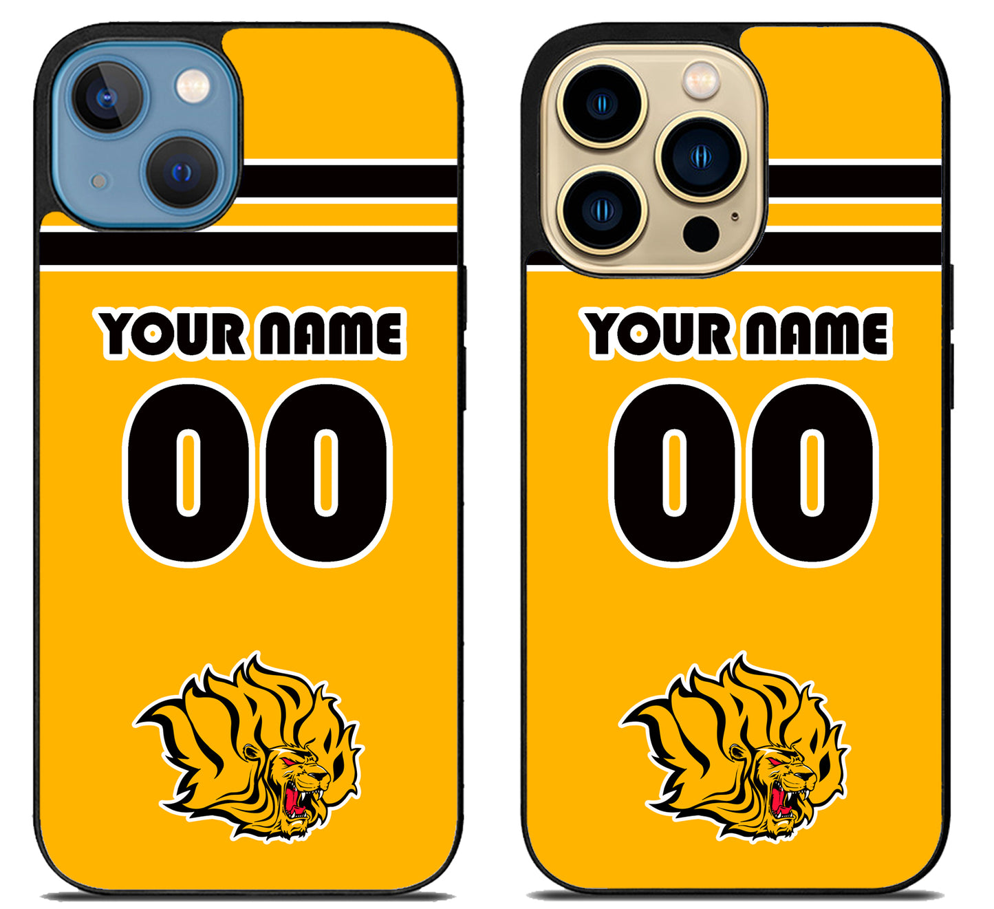 Custom Personalized Arkansas-Pine Bluff Golden Lions iPhone 14 | 14 Plus | 14 Pro | 14 Pro Max Case