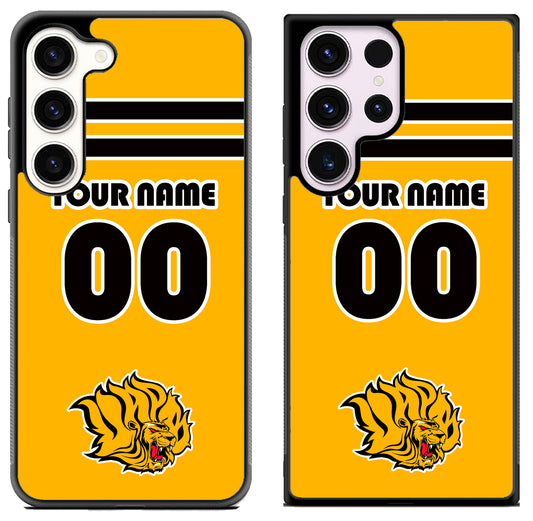 Custom Personalized Arkansas-Pine Bluff Golden Lions Samsung Galaxy S23 | S23+ | S23 Ultra Case