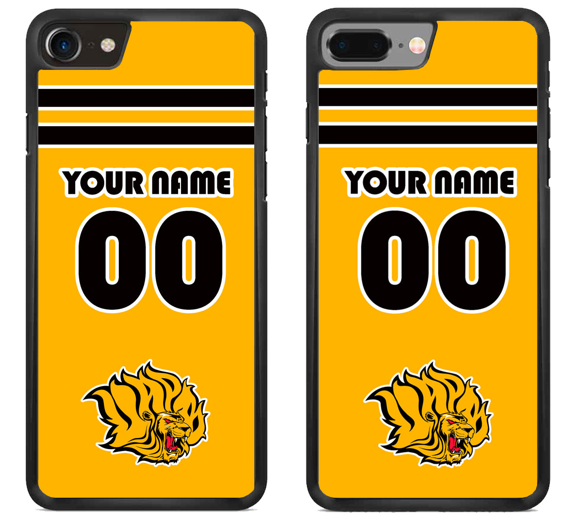 Custom Personalized Arkansas-Pine Bluff Golden Lions iPhone 8 | 8 Plus Case