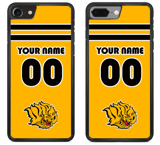 Custom Personalized Arkansas-Pine Bluff Golden Lions iPhone 8 | 8 Plus Case