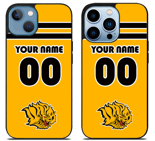 Custom Personalized Arkansas-Pine Bluff Golden Lions iPhone 13 | 13 Mini | 13 Pro | 13 Pro Max Case