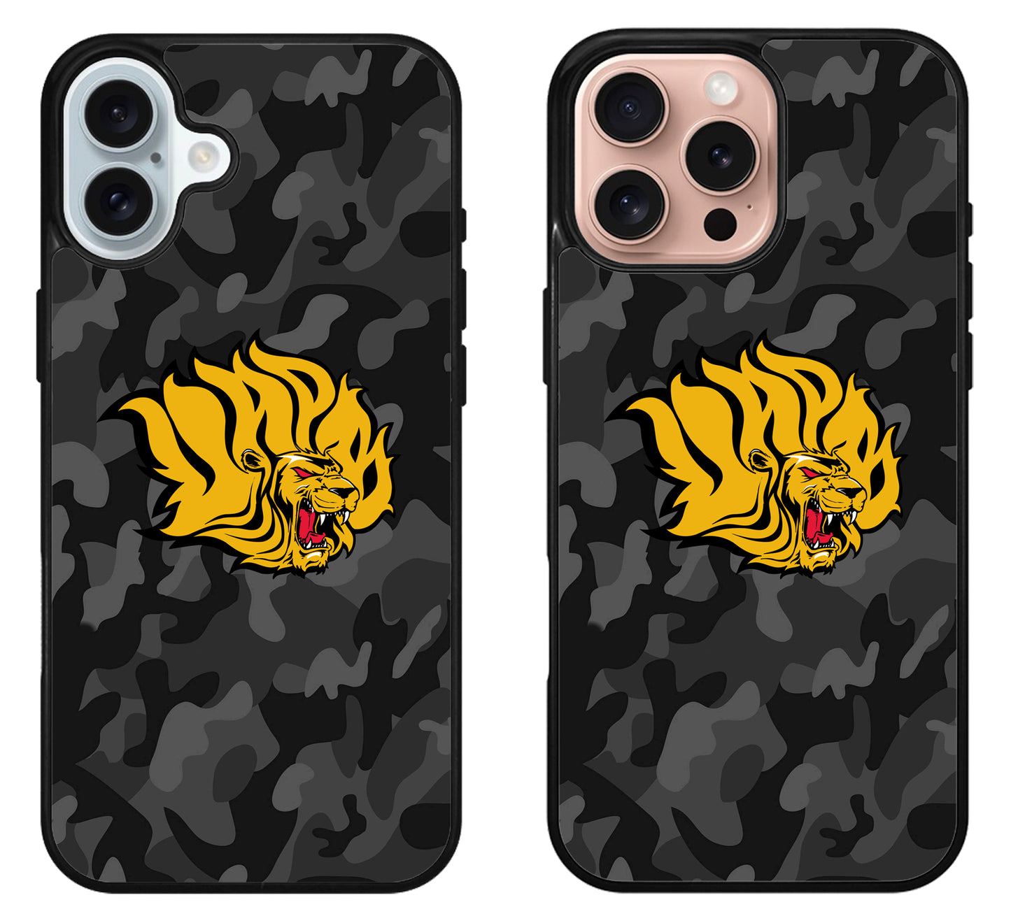 Arkansas Pine Bluff Golden Camo iPhone 16 | 16 Plus | 16 Pro | 16 Pro Max Case