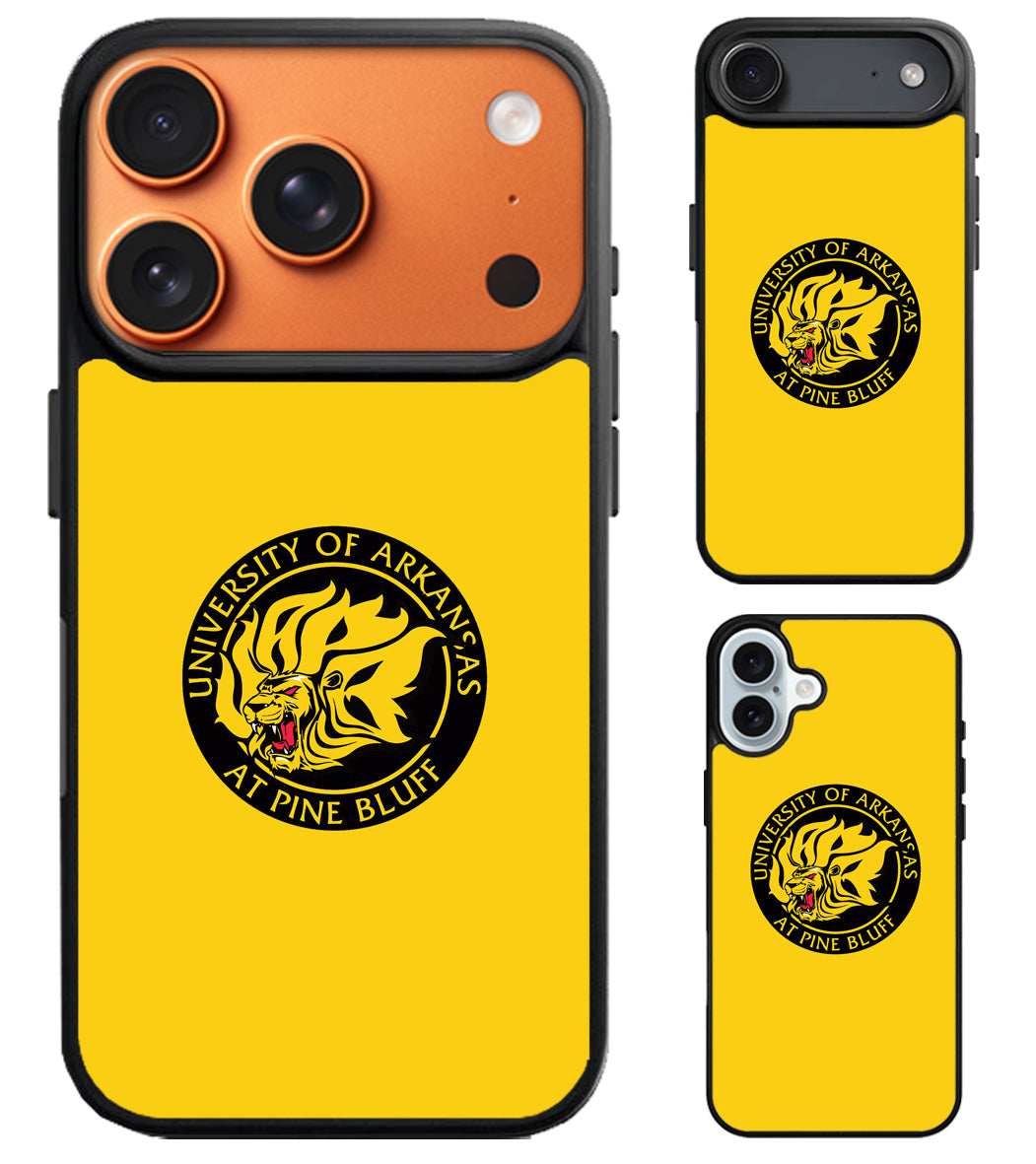 Arkansas Pine Bluff Golden Yellow iPhone Air | iPhone 17 | 17 Pro | 17 Pro Max Case