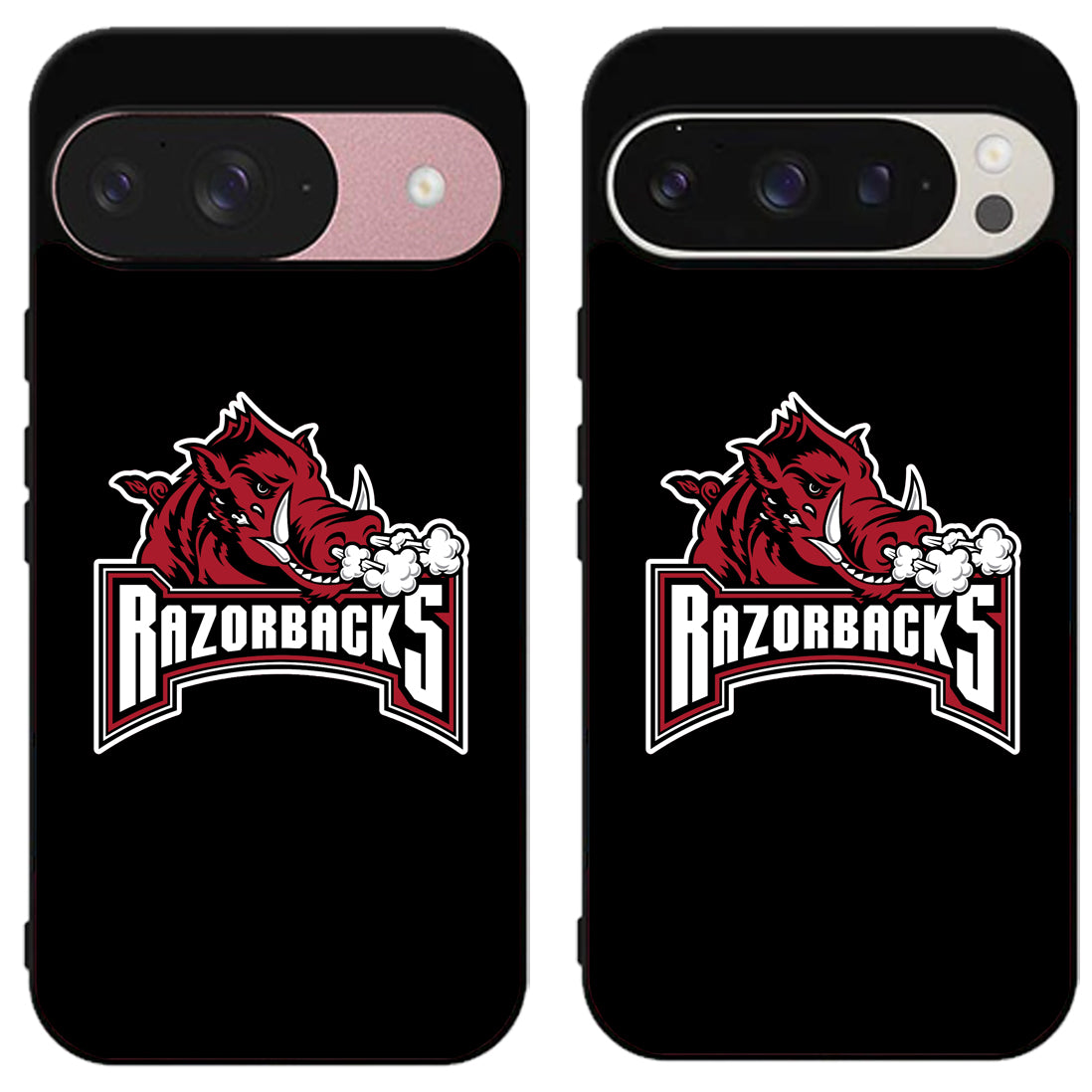 Arkansas Razorbacks Black Google Pixel 9 | 9 Pro | 9 Pro XL Case