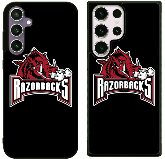 Arkansas Razorbacks Black Logo Samsung Galaxy S25 | S25+ | S25 Ultra Case