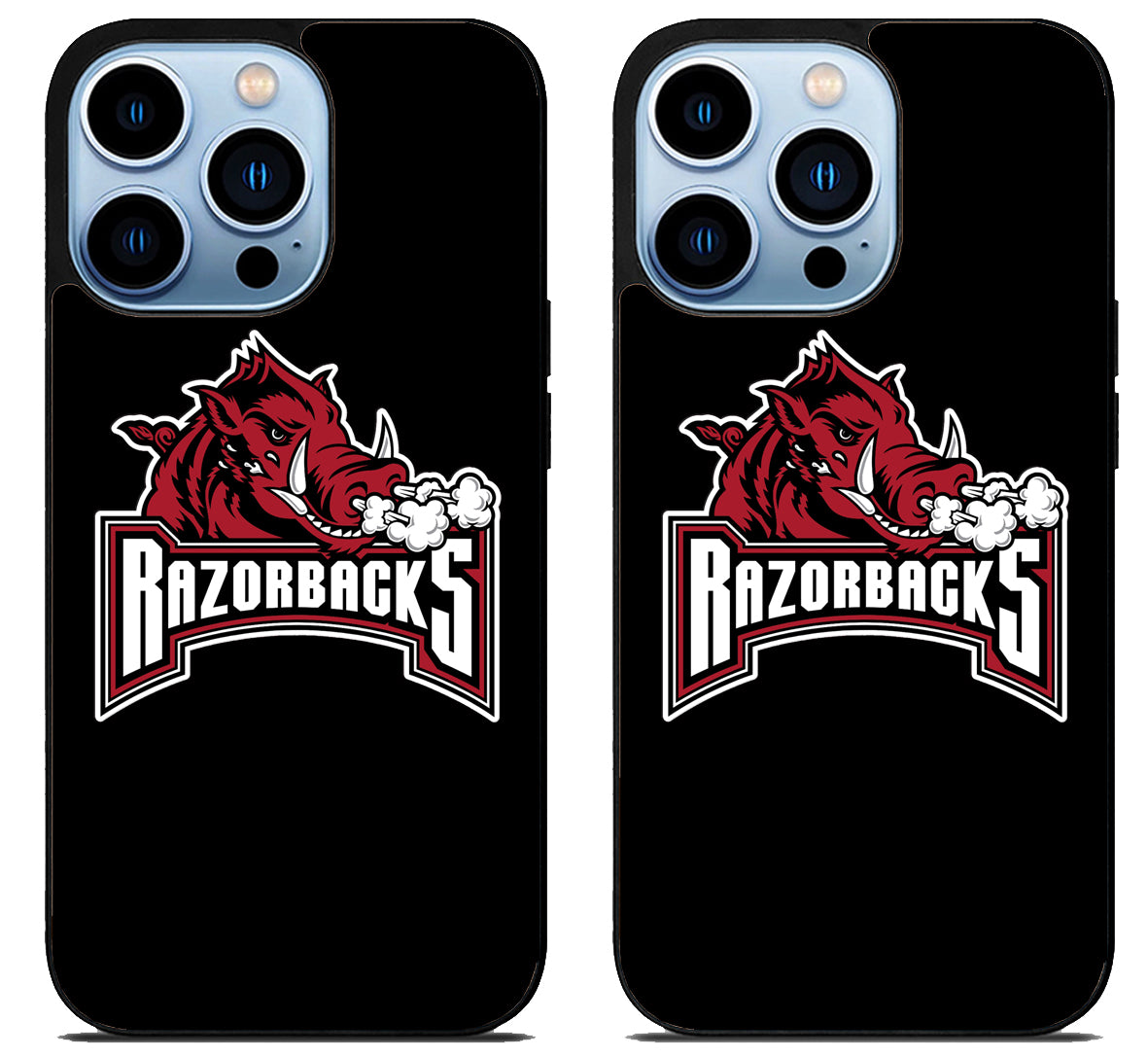 Arkansas Razorbacks Black iPhone 15 Pro | iPhone 15 Pro Max Case