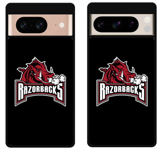 Arkansas Razorbacks Black Google Pixel 8 | 8 Pro Case