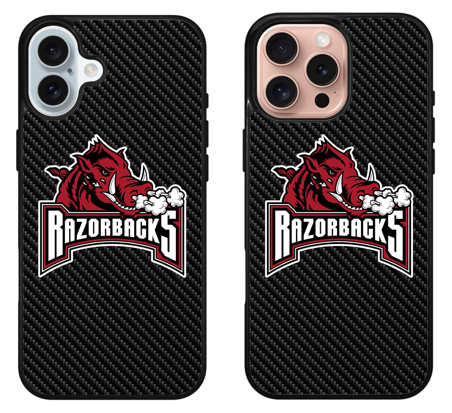 Arkansas Razorbacks Carbon iPhone 16 | 16 Plus | 16 Pro | 16 Pro Max Case