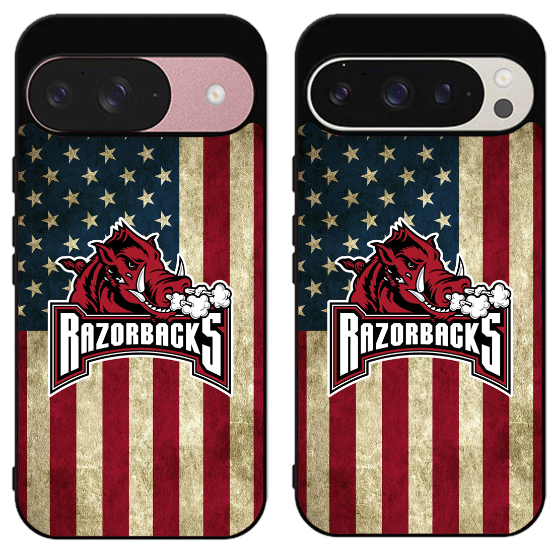 Arkansas Razorbacks Flag Google Pixel 9 | 9 Pro | 9 Pro XL Case