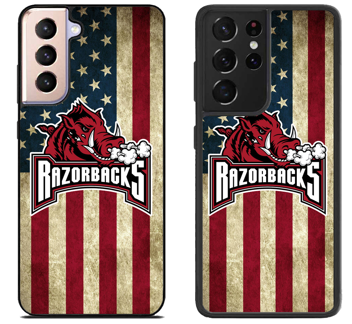 Arkansas Razorbacks Flag Samsung Galaxy S21 | S21 FE | S21+ | S21 Ultra Case